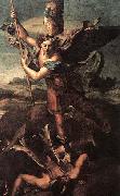 RAFFAELLO Sanzio St Michael and the Satan France oil painting artist